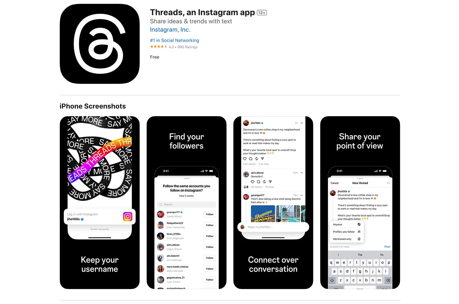 Facebook Threads la nuova app che simula Twitter - Franckreporter.com